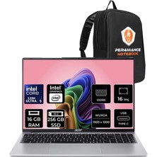 Acer Aspire Lite Core Ultra 5 125H 16GB Ram 256GB SSD 16" Fhd+ 120Hz Freedos NXDCLEY001P306 Notebook + Per4 Çanta