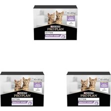 Sayemons Pro Plan Yavru Kediler Için Hindi Etli Yaş Mama 85GR x 10 Adet Çoklu Paket (3 Paketi)