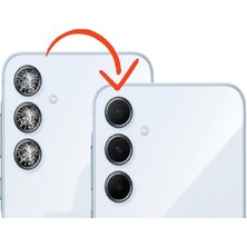 OEM Samsung Uyumlu A255 A25 Kamera Camı Lensi 3lü Set (Kamera Koruyucu Degildir)