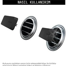 Sayemons Vavana Araba Klima Kokusu - Flat Oto Kokusu | Bpa ve Sıvı Içermez | 60 Gün Etkili Araç Kokusu 2'li Set (Mystic)