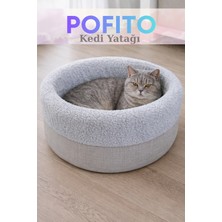 Empressco Jungolica Pet Products Pofito, Çift Taraflı Minderli, Kaydırmaz Tabanlı, Sakinleştirici Etkili, Yuvarlak Kedi-Köpek Yatağı - Fiyatı, Yorumları