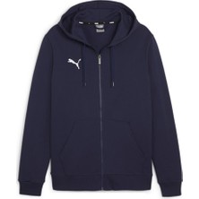 Puma Teamgoal Casuals Hooded Jacket Erkek Futbol Ceketi 65859506 Lacivert