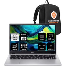 Acer Aspire Go I7 13620H 8gb Ram 512GB SSD 15.6" Fhd Freedos NXJ4GEY002P302 Notebook + Per4 Çanta