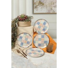 Sayemons Etnik Hitit Pasta Tabağı 20 cm 4 Adet 22552