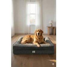Empressco Jungolica Pet Products Felix, Visco Süngerli, Ultra Yumuşak, %100 Su Geçirmez Alezli, Konforlu Kedi ve Köpek Yatağı - Fiyatı, Yorumları