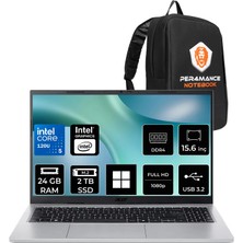 Acer Aspire Go Core 5 120U 24GB Ram 2tb SSD 15.6" Fhd 60Hz WIN11 Home NXJRREY001P374 Notebook + Per4 Çanta