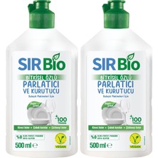 Sayemons Sır Bio Bitkisel Özlü Bulaşık Makinesi Parlatıcı & Kurutucu 500 ml 2li Paket