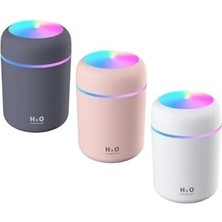 Sayemons Nemlendirici Işıklı USB Mini Araba Hava Temizleme Cihazı Ev Küçük Nemlendirici,pembe