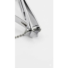 Sayemons Mls M317 Paslanmaz Çelik Tırnak Makası - Ergonomik Tasarım, Keskin Bıçaklı El ve Ayak Tırnağı Kesici, Anahtarlık Zincirli Taşınabilir Tırnak Bakım Aleti