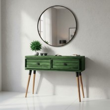 Mobenta Stria Entry: Modern Masif Dresuar 2 Çekmeceli Antre Konsolu - 120X31.5 Ye