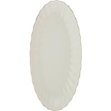 Sayemons Porselen Luz Altın File Kayık Tabak 27X19CM Tekli BNLZF28KY20