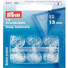 Prym Dikilebilir Plastik Çıtçıt 12 Çift 13 mm 347161