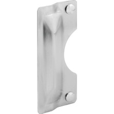 Sayemons -Line Products U 9496 Latch Guard Plate Cover, Outswing, Steel, Stainl