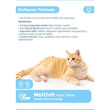 Sayemons Multivit Plus/günlük Vitamin Ihtiyacı Için Premium Kedi Tableti (60 Adet/90 Gr)