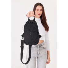 Superbag Su Itici Kumaş Çapraz Askılı Omuz ve Bel Çantası Unisex Günlük Kullanım Çanta SPR-6590