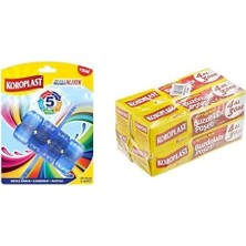 Sayemons 5 Etkili Wc Blok 2'li (Yeni) ve Büyük Boy 80'li 4 Al 3 Öde Buzdolabı Poşeti (4 x 20)