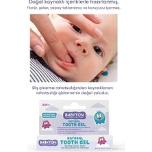 Sayemons Babyton Ikili Silikon Parmak Fırça - Doğal Diş Jeli