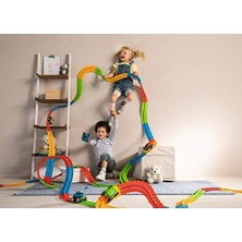 Sayemons Smoby Flextreme Suv Yeşil Ek Araba Flextreme Başlangıç Kiti Için Yarış Pisti, Otomobil Yarış Pisti, 4 Yaş Üstü Çocuklar Için, Döngülü Esnek Pist