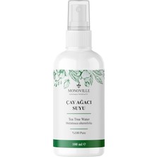 Sayemons Monoville Çay Ağacı Suyu 100 ml Cam ŞIŞE%100 Saf ve Doğal (Tea Tree Water)