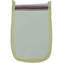 Sayemons Ipek Sırt ve Vücut Kesesi Beyaz 16X25
