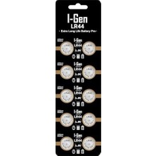 Sayemons Batteries LR44 1.5V Alkalin Düğme Pil (AG13, A76, L1154)
