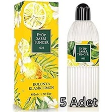 Sayemons Klasik Limon Kolonyası 80 Derece Şişe 400MLX5