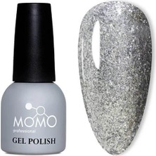 Momo Glitter Seri G003 14ML. Yoğun Gümüş Parıltılı