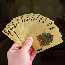 Sayemons Lasvegas Baskılı Pvc Oyun Kartı Su Geçirmez, Esnek, Çizilmez 54’lü Deste
