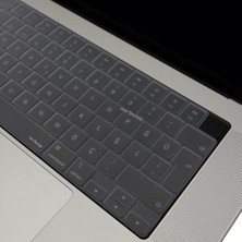 Sayemons MacBook Türkçe‑q Klavye Koruyucu Silikon Kılıf Kapak MacBook Air 13,6-15,3 Pro 14-16 Inç Uyumlu M5/m4/m3/m2/m1 Id – Toz, Dökülme ve Çizilmelere Karşı Koruma Şeffaf