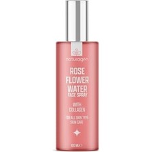 Sayemons Naturagen Gül Suyu Yüz Spreyi 100 ml | Aydınlatıcı & Gözenek Sıkılaştırıcı | Kolajenli |%100 Doğal Gül Mayalı
