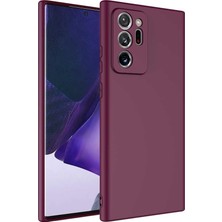 Sayemons Galaxy 20 Ultra ile Uyumlu Kılıf Içi Kadife Lansman Kapak Koyu Mor
