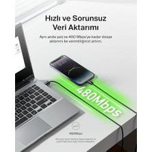 Sayemons 2'li Örgülü Usb-A - Lightning Kablo, 1,5 M, Yumuşak, Esnek ve Hızlı Şarj Kablosu, 14 ve Önceki Modeller, 9. Nesil iPad ve Airpods ile Uyumlu, Siyah