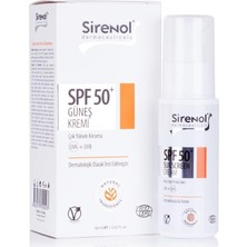 Sayemons Sirenol Natural Cadı Fındığı SPF50 Güneş Kremi (Mineral Filtre) 60 ml
