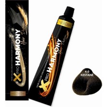 Sayemons x Pro Harmony 4.00 Kestane Saç Boyası 60 G Tüp
