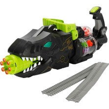Sayemons Sesli ve Işıklı Dinozor Projeksiyon Silah 45 cm - Siyah