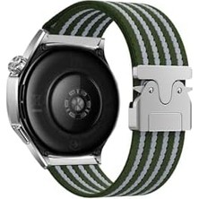 Sayemons - Haylou ile Uyumlu Rt LS05S Dt3 Mate Qcy Gtc C4U C1 22MM Kordon Kelebek Klipsli Naylon Kumaş Hasır Örgülü 133