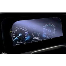 Sayemons Kia Sorento 12.3 Inç Supervision Dijital Gösterge ile Uyumlu Ekran Koruyucu Şeffaf Parlak & Çizilmez
