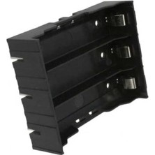 Sayemons 18650 Lityum-Iyon Piller Için Üçlü Pil Yuvası - Pcb Tip