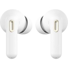 Sayemons Opus Pro Bluetooth Kablosuz Kulakiçi Tws Kulaklık, Anc Aktif Gürültü Engelleme ve Enc Sistemi, Beyaz