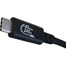 Sayemons Neutrik Usb4 40GBPS Typce-C Kablo 0,8 M