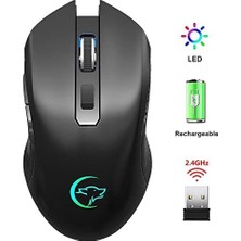 Sayemons 6 Tuşlu Şarjlı Sessiz 2400DPI Kablosuz Gaming Mouse