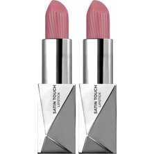Sayemons Alix Avien Uzun Süre Kalıcı Nemlendirici Pürüzsüz Etkili Yarı Mat Ruj Satin Lipstick 821 Esthetic Maroon (2 Paketi)