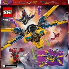 Sayemons Ras ve 'in Süper Fırtına Jeti 71833-8 Yaş ve Üzeri Çocuklar Için 3 Minifigürü Içeren Yaratıcı Oyuncak Yapım Seti, Doğum Günü Hediyesi (510 Parça)