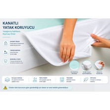 Ata Exclusive Fabrics Abso Emici,sıvı Geçirmez,yıkanabilir Kanatlı Yatak Koruyucu (75X90 Cm)