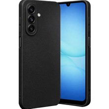 Sayemons Galaxy A17 5g ile Uyumlu Kılıf Deri Görünümlü Thermax Silikon Kılıf Kamera Korumalı Kompakt Tasarım Galaxy A17 5g Için Deri Görünüm Kapak (Siyah, Galaxy A17 5g)