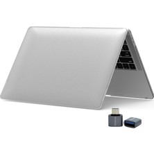 Sayemons MacBook Pro 14.2 Inç Kılıf M5-M4-M3-M2-M1 Uyumlu Mat Tpu Sert Kapak Parmak Izi Bırakmaz Ince Hafif Darbe Çizik Koruyucu Şeffaf