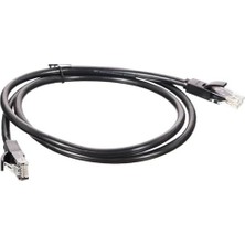 Sayemons Cat6 Ethernet Kablosu, 1 Metre, Siyah