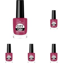 Sayemons City Nail Lacquer Oje (No: 30) (5 Paketi)