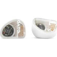 Sayemons Gate In-Ear Monitor W/mic | Beyaz | Sahne, Stüdyo Veya Odyofil Için Kulak Içi/ın-Ear Kablolu Monitör Kulaklık (Mikrofonlu Versiyonu)
