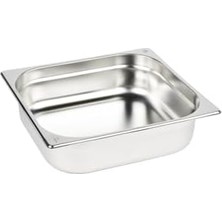 Sayemons Paslanmaz Çelik Gastronom/gastronorm Küvet Gn 2/3-100 (35,4 x 32,5 x 10 Cm)